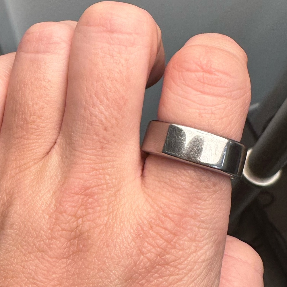 COPY - Oura heritage  silver ring size 8